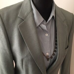 Vintage silk blazer
